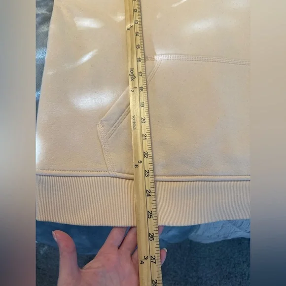 Carhartt Relaxed Fit Hoodie Sweatshirt Pullover Sleeve Logo 102791 Womens Large - Picture 7 of 7